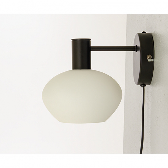 BELL v�gglampa, svart/vit