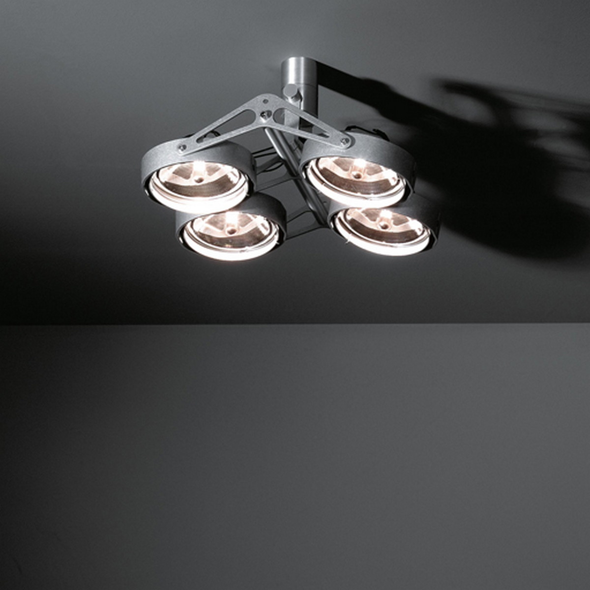 Nomad Surface Adjustable 4x AR111 DE Aluminium Matt