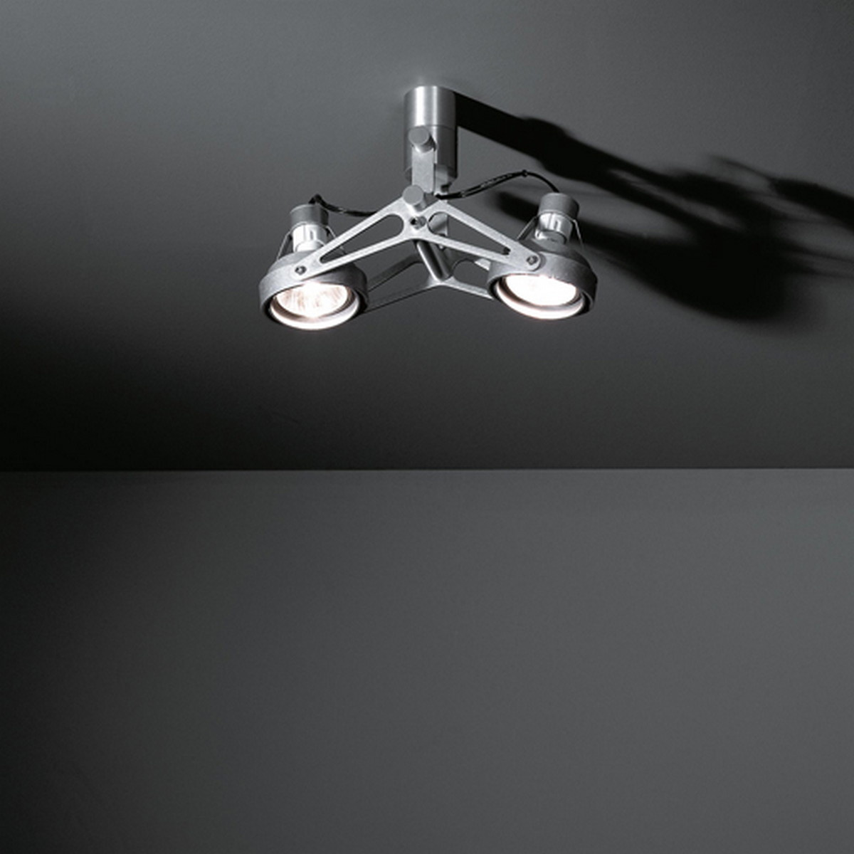 Nomad Surface Adjustable 2x GU10 Aluminium Matt