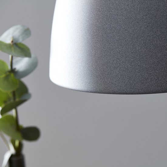 Gong pendel D250 betongstruktur/svartstruktur E27