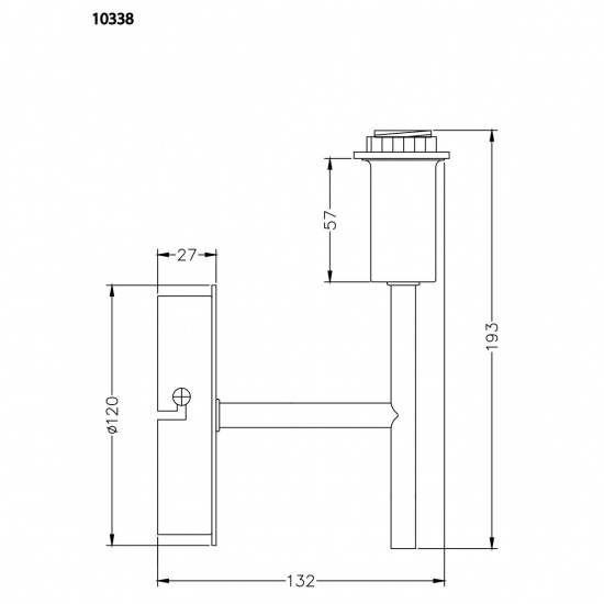 ESTER v�gglampa, silver