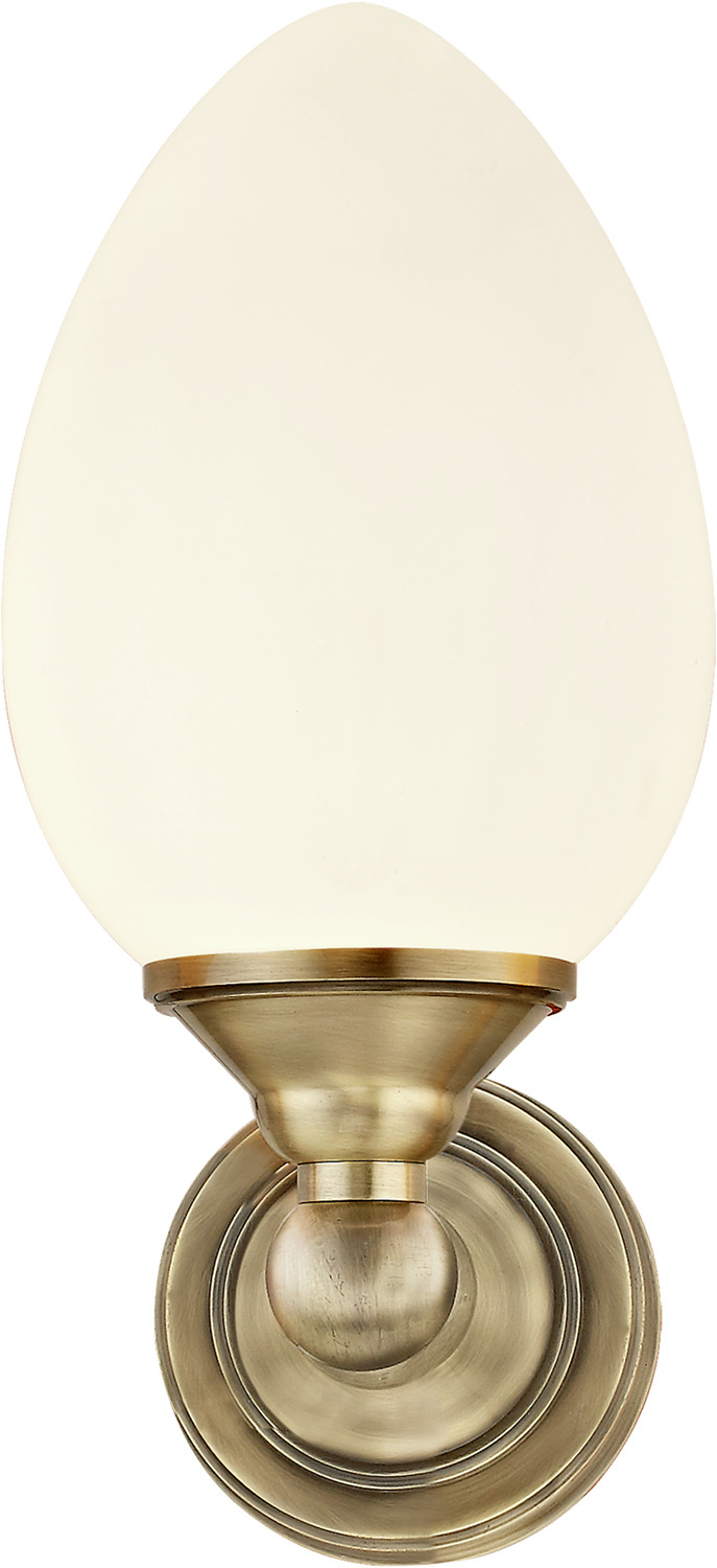 LUIGI v�gglampa bad, antik/opal