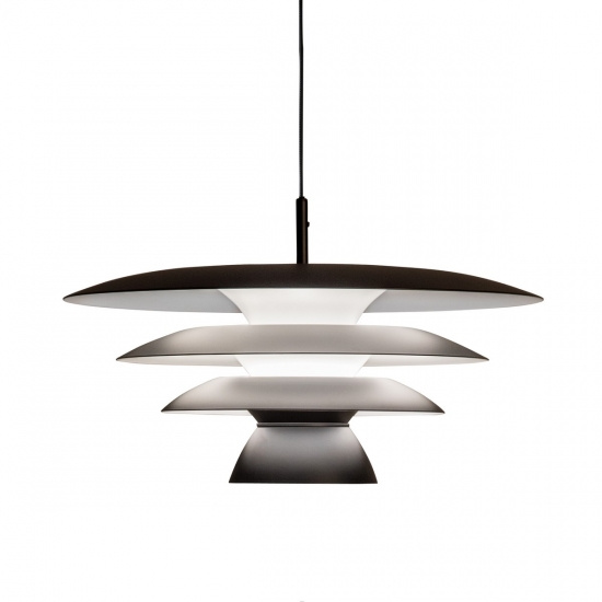 DaVinci pendel D430 mattsvart E27