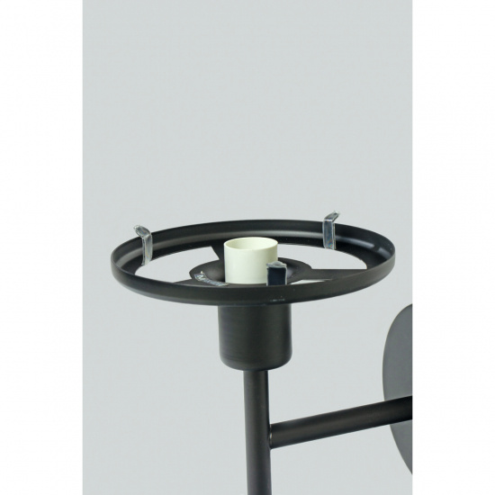 NEW AUGUST v�gglampa, svart/vit