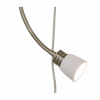 EKETORP vägglampa, vit/stål EKETORP vägglampa, vit/stål