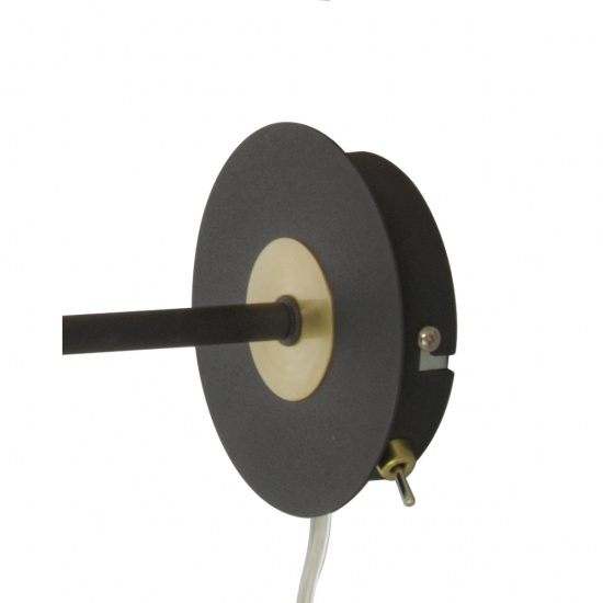 EKETORP v�gglampa, svart/m�ssing