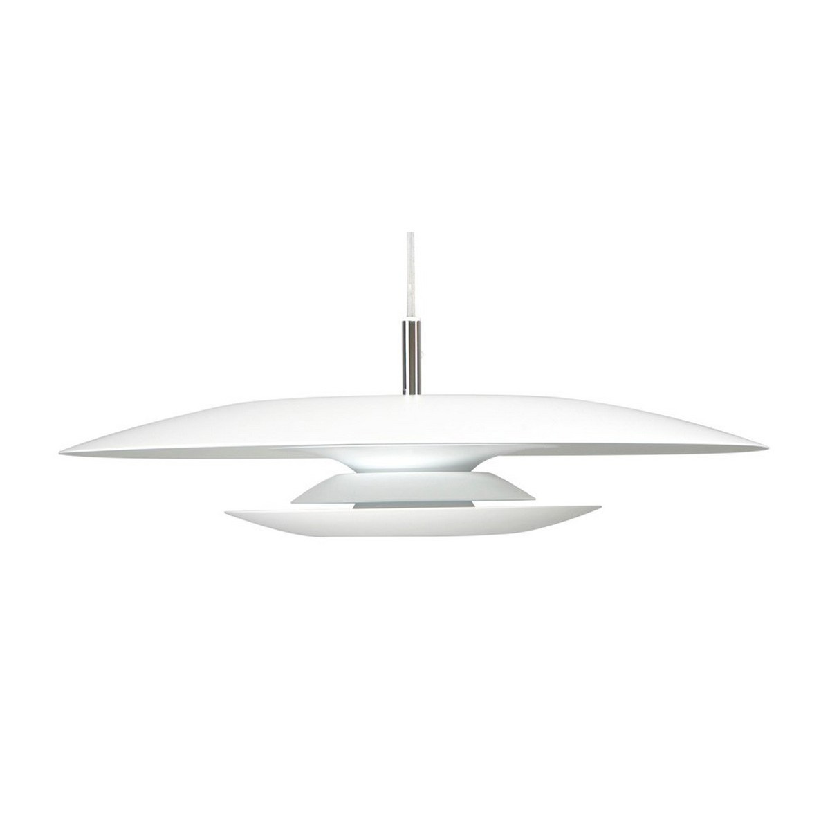 Eclipse pendel D480 mattvit G9 
