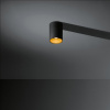 Lotis Tube Surface 85 1x MR16 DE Black Structure - Gold Anodised