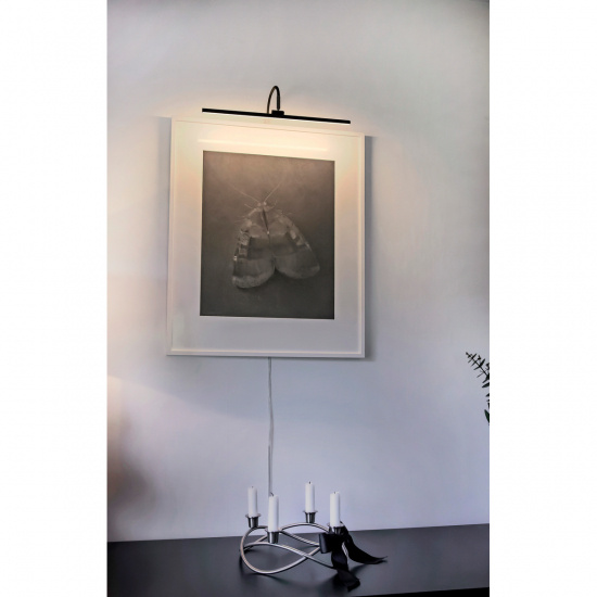 MIRO tavelbelysning dimbar, svart