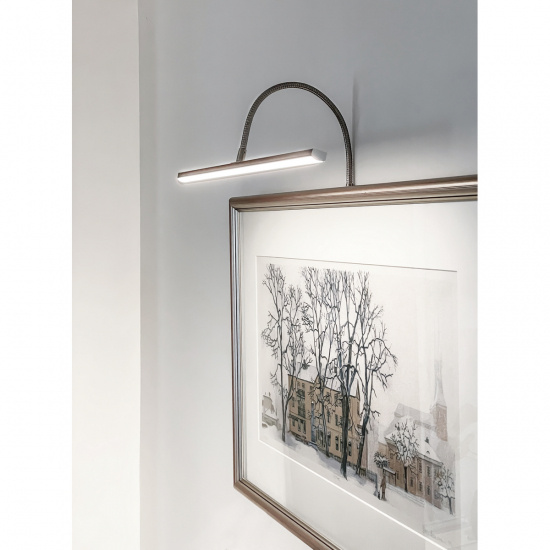 MIRO tavelbelysning dimbar, st�l