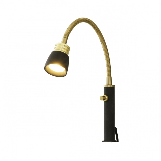 EKETORP s�nglampa, svart/matt m�ssing