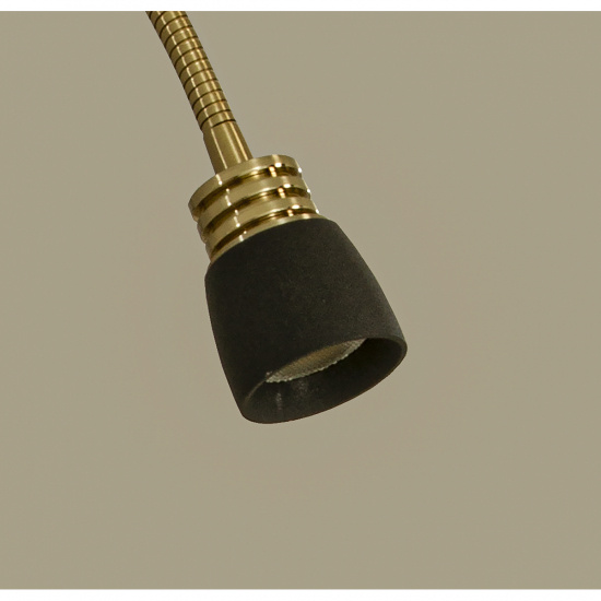 EKETORP s�nglampa, svart/matt m�ssing