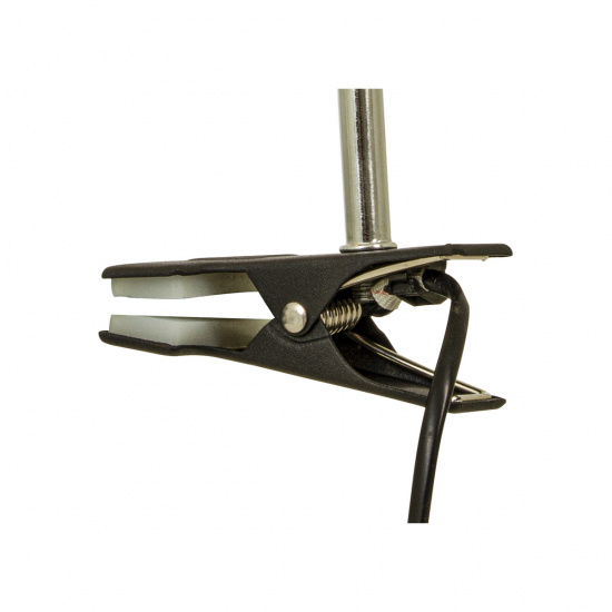 SANDNES kl�mlampa, svart/krom