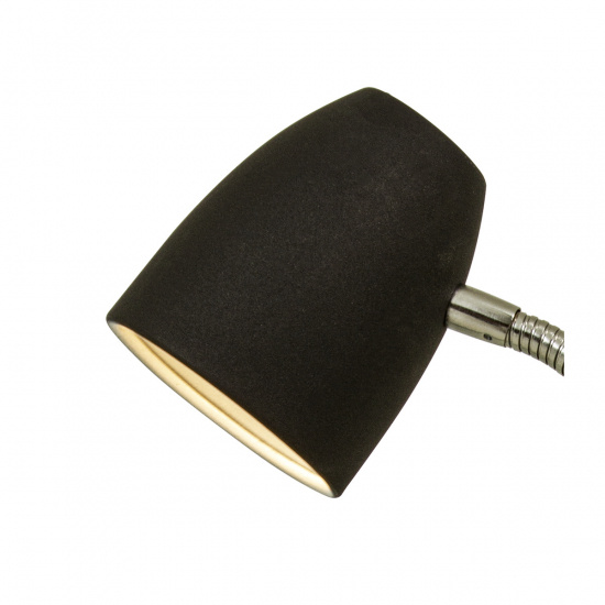 SANDNES kl�mlampa, svart/krom