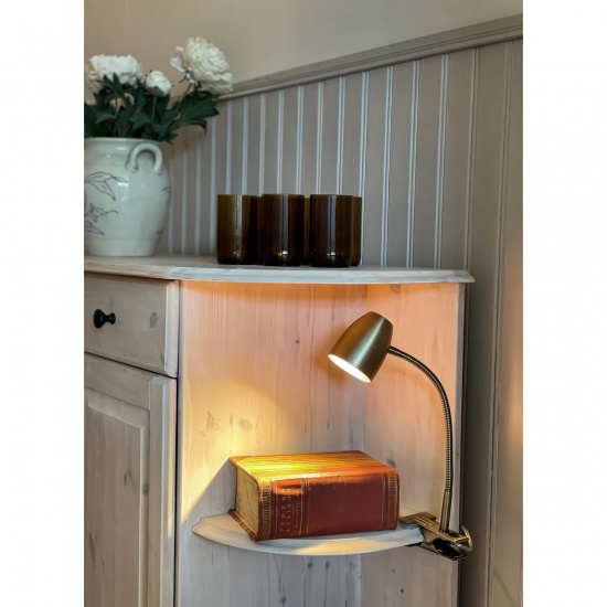 SANDNES kl�mlampa, antik