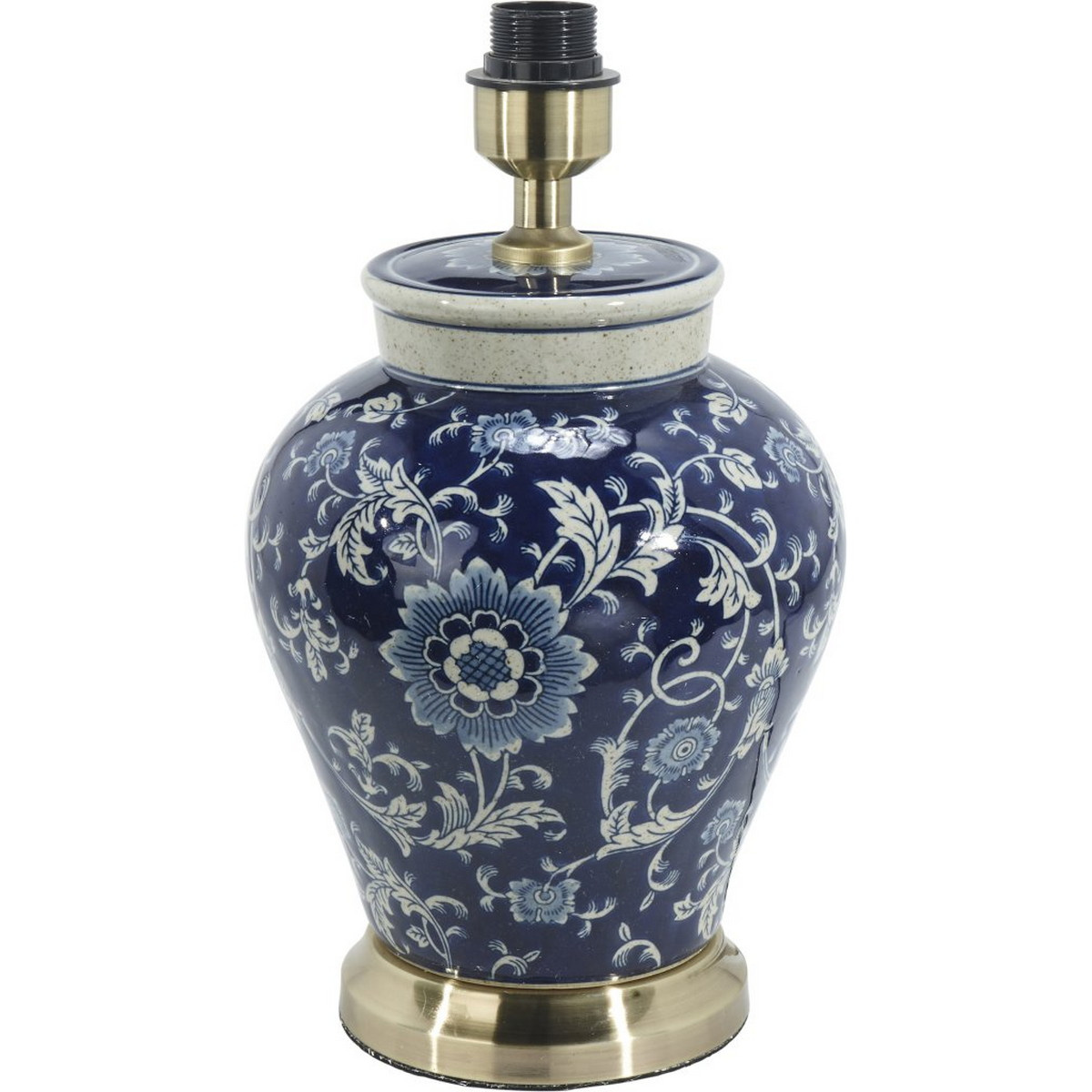 Fang Hong Lampfot, M�rkbl� 38cm