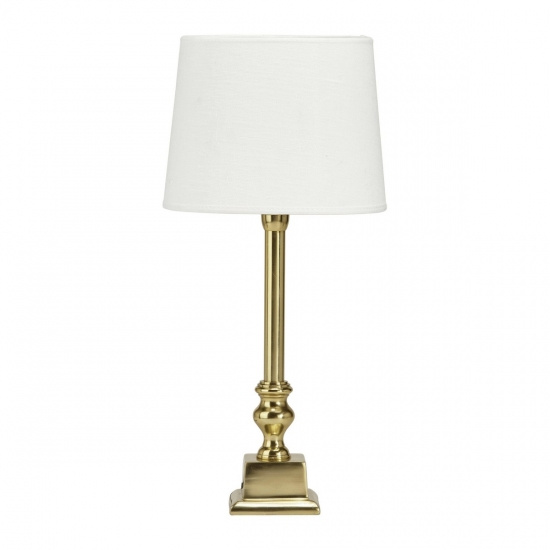 Linn� bordslampa, med lampsk�rm 46cm