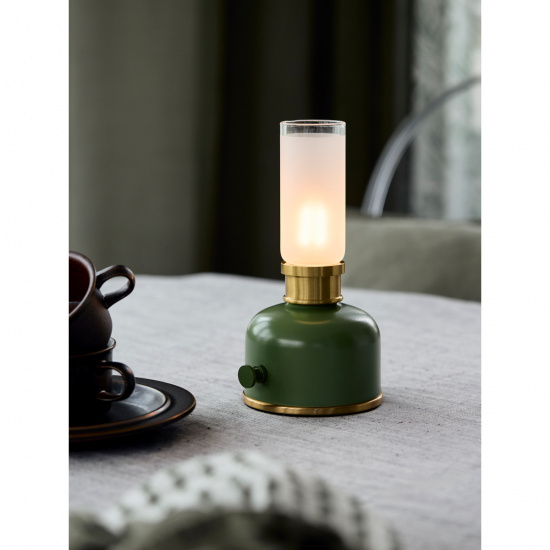 Frida bordslampa, Gr�n 11x22cm