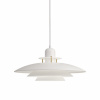 PRIMUS I Pendel Flat White / Brass, 43cm PRIMUS I Pendel Flat White / Brass, 43cm