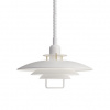 PRIMUS II Pendel/Hiss, Flat White/Brass 43cm PRIMUS II Pendel/Hiss, Flat White/Brass 43cm