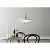 PRIMUS II Pendel/Hiss, White/Chrome 43cm PRIMUS II Pendel/Hiss, White/Chrome 43cm