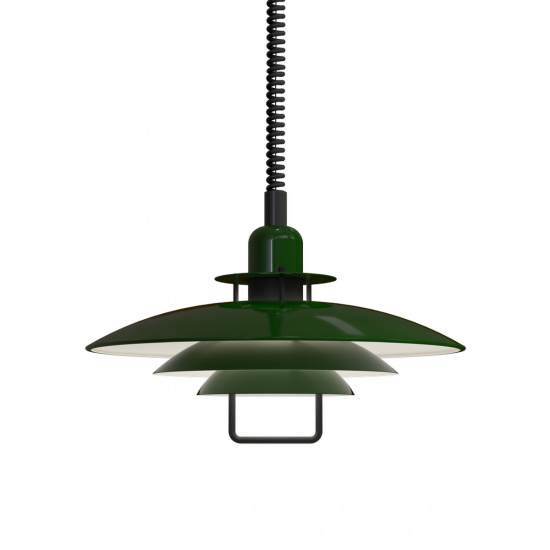 PRIMUS II Pendel/Hiss, Forestgreen/Black, 43cm
