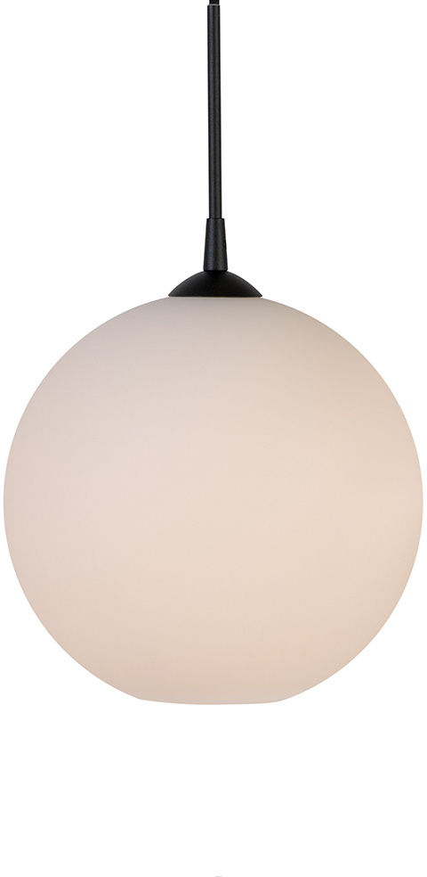 Capo pendel D300 svartstruktur/opalglas E27