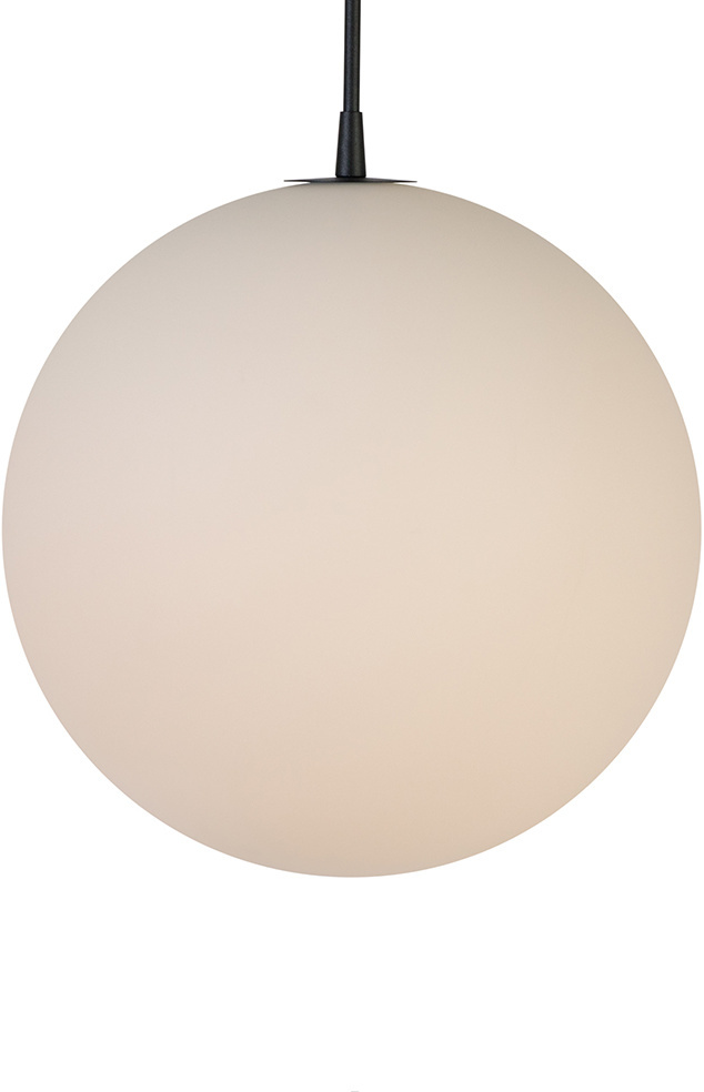 Capo pendel D400 svartstruktur/opalglas E27 