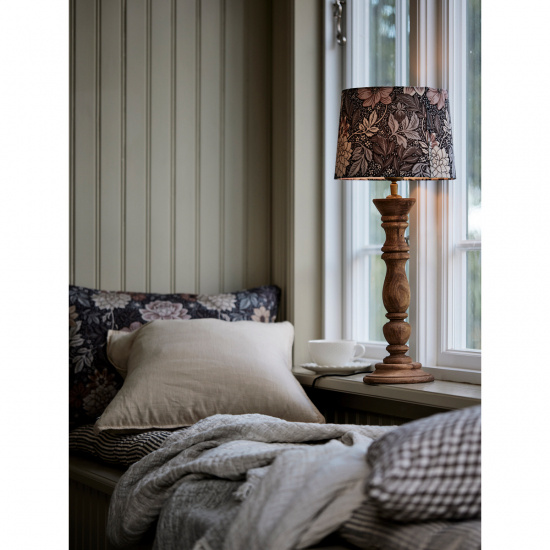 Lodge bordslampa, Dahlia Brun