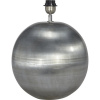 Globe Lampfot Pale Silver 15cm