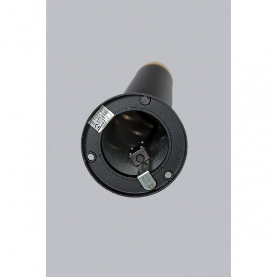 LYSEKIL pollare ute, svart/amber