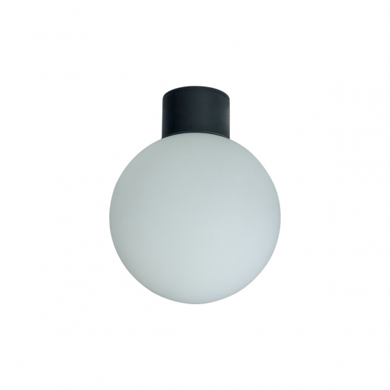 SALTVIK plafond ute, svart/vit