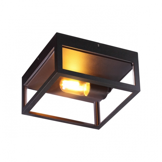 ARENDAL plafond ute, svart