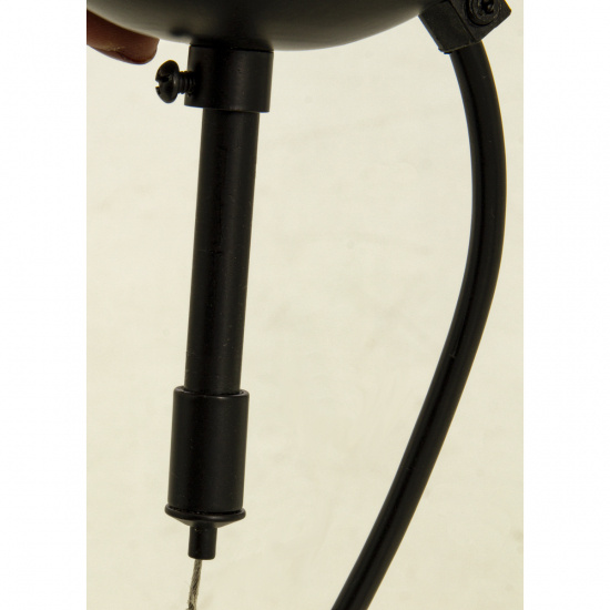 COSMOS taklampa 12-arm, svart/r�k