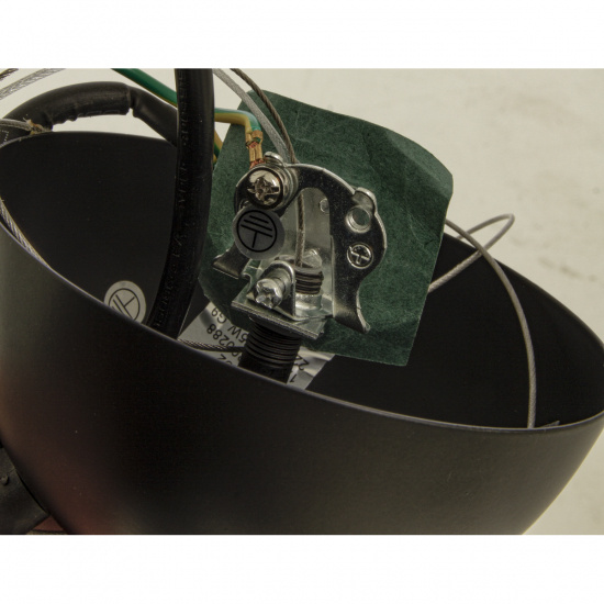 COSMOS taklampa 12-arm, svart/r�k