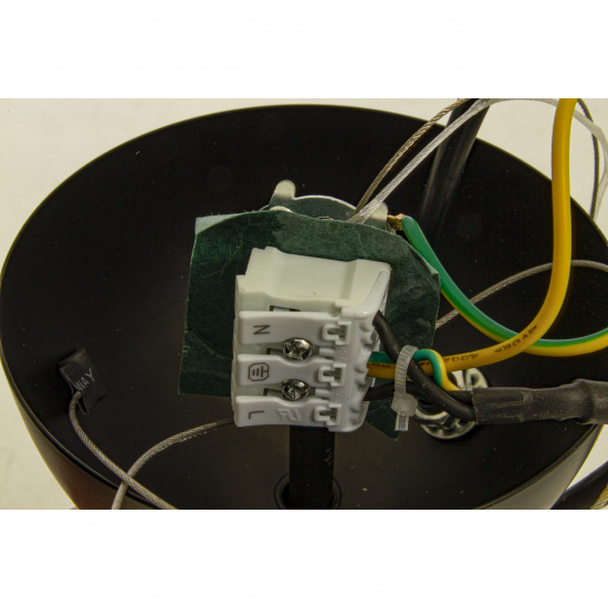 COSMOS taklampa 12-arm, svart/r�k