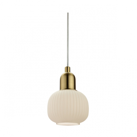 ELIN f�nsterlampa, matt m�ssing/vit