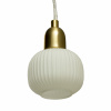 ELIN fönsterlampa, matt mässing/vit ELIN fönsterlampa, matt mässing/vit
