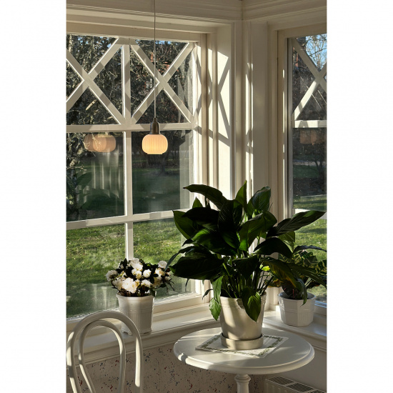 ELIN f�nsterlampa, st�l/vit