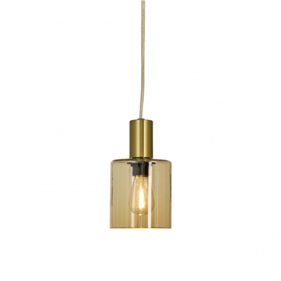 CYLINDER f�nsterlampa, matt m�ssing/amber