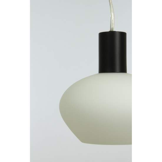 BELL f�nsterlampa, svart/vit