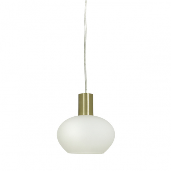 BELL f�nsterlampa, matt m�ssing/vit