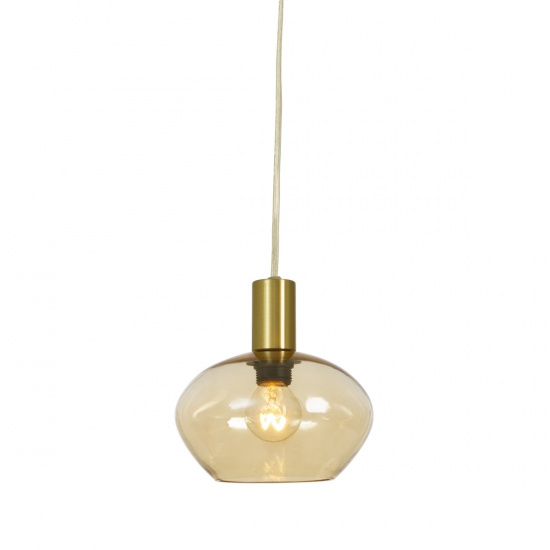 BELL f�nsterlampa, matt m�ssing/amber