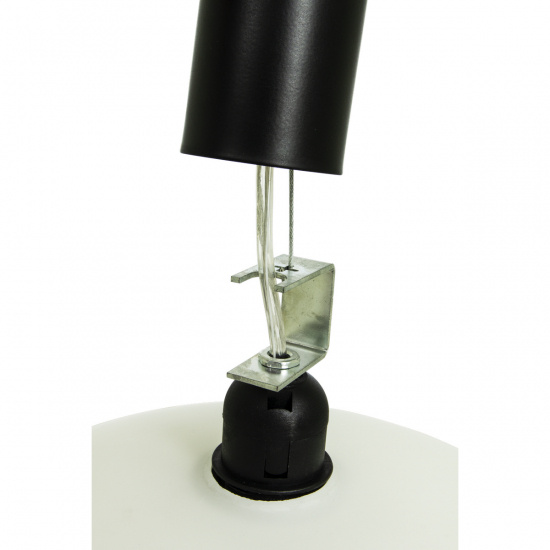 BELL taklampa 35cm, svart/vit