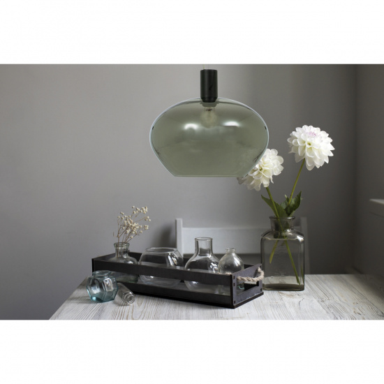 BELL taklampa 35cm, svart/r�k