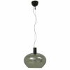 BELL taklampa 35cm, svart/rök BELL taklampa 35cm, svart/rök