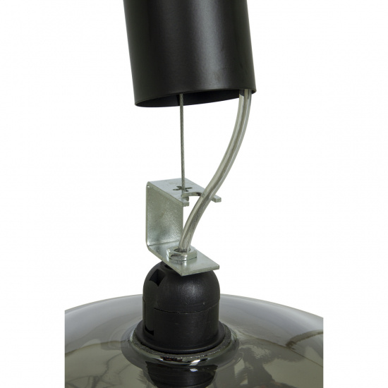 BELL taklampa 35cm, svart/r�k