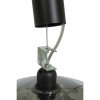 BELL taklampa 35cm, svart/rök BELL taklampa 35cm, svart/rök