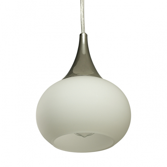 GLOBUS f�nsterlampa, vit/krom