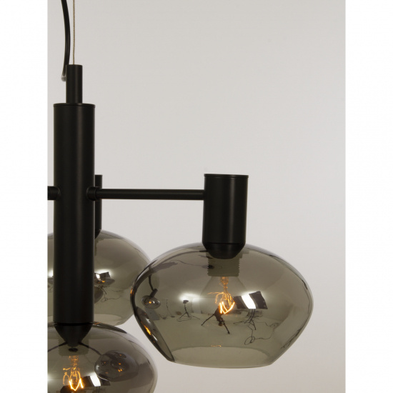 BELL taklampa 4.a svart/r�k